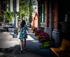Girl Walking