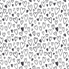 hearts seamless pattern