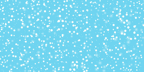 Snow Background. Winter sky. Vector.