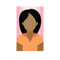 Front view of a person