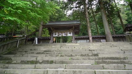 Suwa Taisha Shrine, Nagano, Japan.