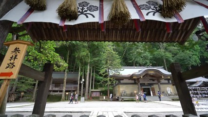 Suwa Taisha Shrine, Nagano, Japan.