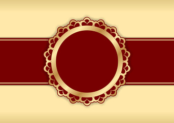 Traditional Chinese Greeting Card Template