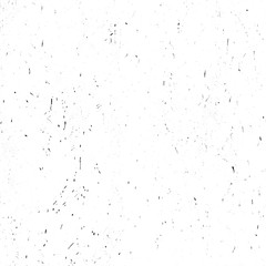 illustrated pattern of scratches, chipping, dots, shapes. Grunge black white. Vintage worn surface. The aged wall in gloomy chips