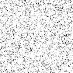 illustrated pattern of scratches, chipping, dots, shapes. Grunge black white. Vintage worn surface. The aged wall in gloomy chips