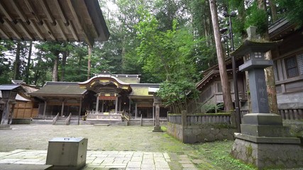 Suwa Taisha Shrine, Nagano, Japan.