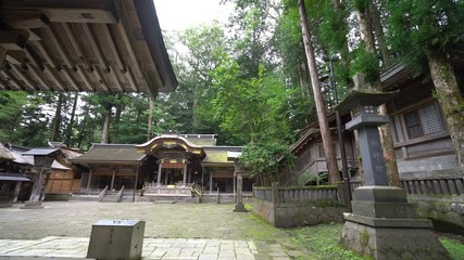 Suwa Taisha Shrine, Nagano, Japan.