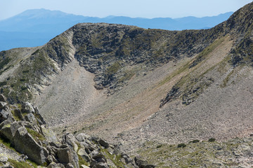Landscape from Dzhano peak, Pirin Mountain, Bulgaria