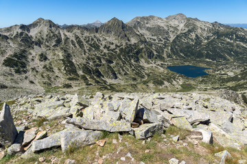 Landscape from Dzhano peak, Pirin Mountain, Bulgaria