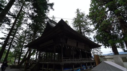 Suwa Taisha Shrine, Nagano, Japan.