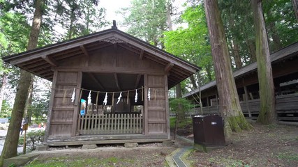 Suwa Taisha Shrine, Nagano, Japan.