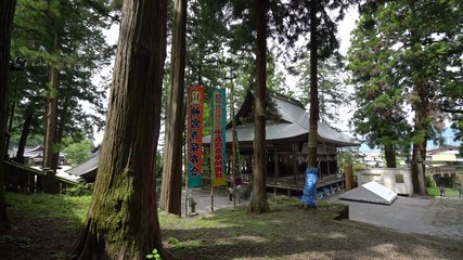 Suwa Taisha Shrine, Nagano, Japan.