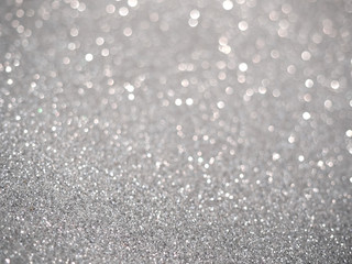 silver glitter abstract background