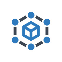 Big Data Network Icon