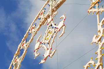 Luminarie della festa