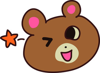 ウィンク　クマくん　cuma