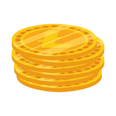Isolated litecoin vector design