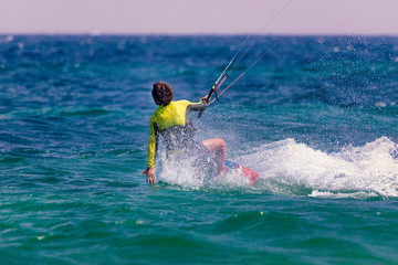 Fototapeta premium Kitesurf