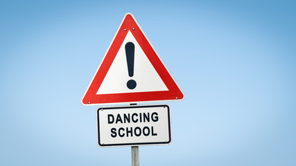Street Sign to DANCING SCHOOL