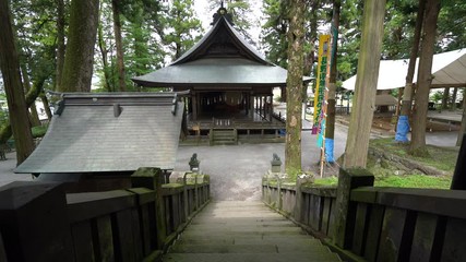 Suwa Taisha Shrine, Nagano, Japan.