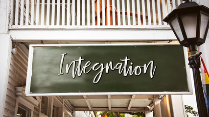 Street Sign to Integration