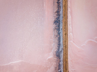 Lake Bumbunga Aerial, Pink Lake, Lochiel, South Australia, Australia - 4