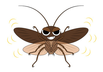 ゴキブリ キャラクター イラスト クリップアート