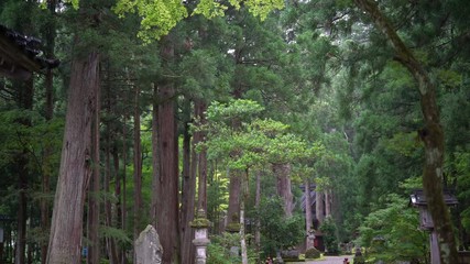 Oyama shrine in Toyama, Japan.