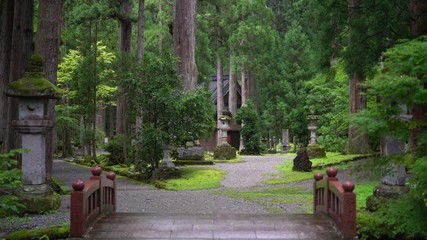 Oyama shrine in Toyama, Japan.