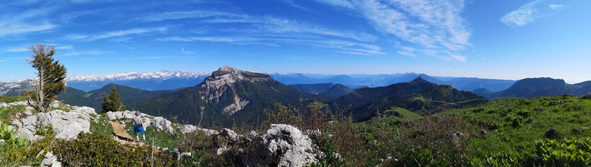 panorama - vallée de chartreuse