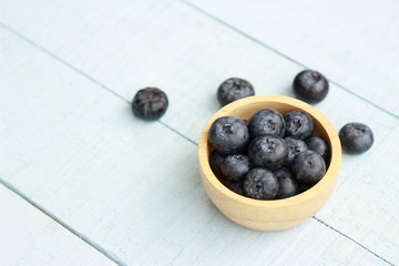Blueberry fruit for healthy eating 