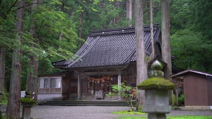 Oyama shrine in Toyama, Japan.