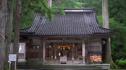 Oyama shrine in Toyama, Japan.