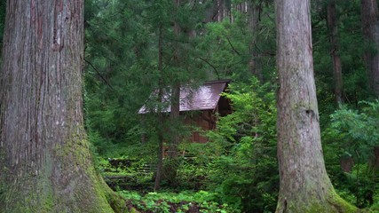 Oyama shrine in Toyama, Japan.