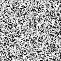 Background of black and white texture. Abstract monochrome pattern of spots, cracks, dots, chips