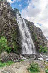 Waterfall in the mountains