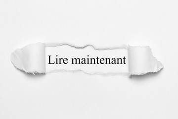 Lire maintenant 