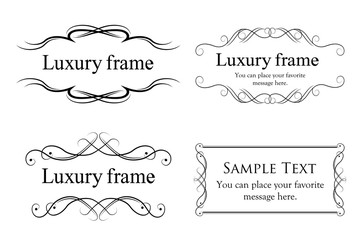 ラグジュアリーフレーム