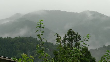 Oyama shrine in Toyama, Japan.