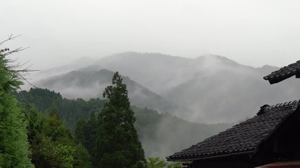 Oyama shrine in Toyama, Japan.