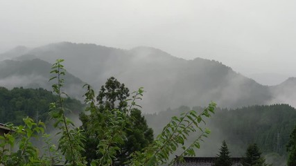 Oyama shrine in Toyama, Japan.