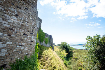 Fototapeta na wymiar Dover castle during the day at Dover, England, UK