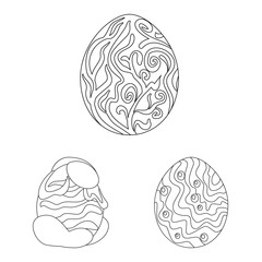 Vector design of dinosaur and magic icon. Collection of dinosaur and fantasy vector icon for stock.