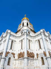 Obraz premium Cathedral of Christ teh Saviour, Moscow, Russia