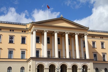 Fototapeta na wymiar Oslo palace