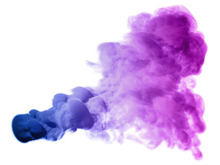 colorful underwater ink