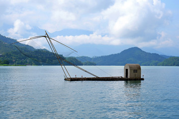 Traditional Fishing Boat at Sun Moon Lake, Taiwan