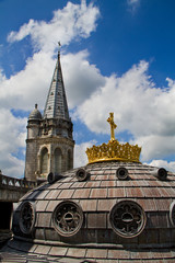 Basilica of the Immaculate Conception in Lourdes, France