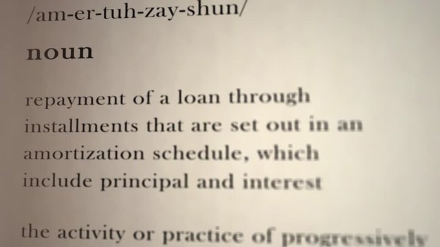 Amortization Definition