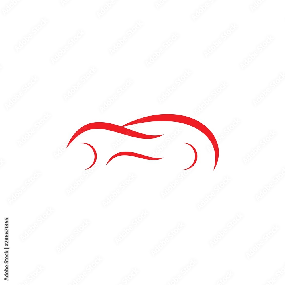 Canvas Prints auto car logo template